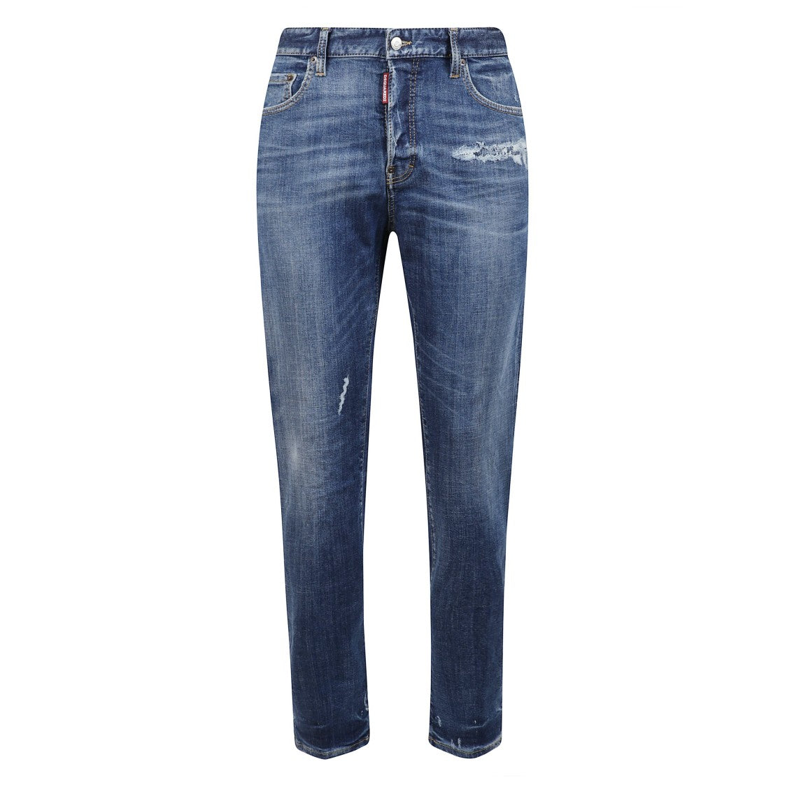Dsquared2 Destroyed Regular Jeans