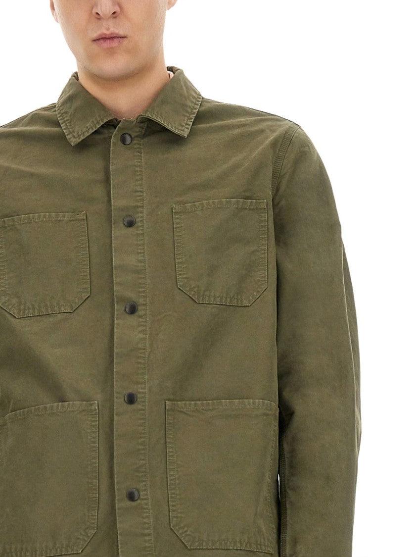 Woolrich Button-Up Cotton Shirt