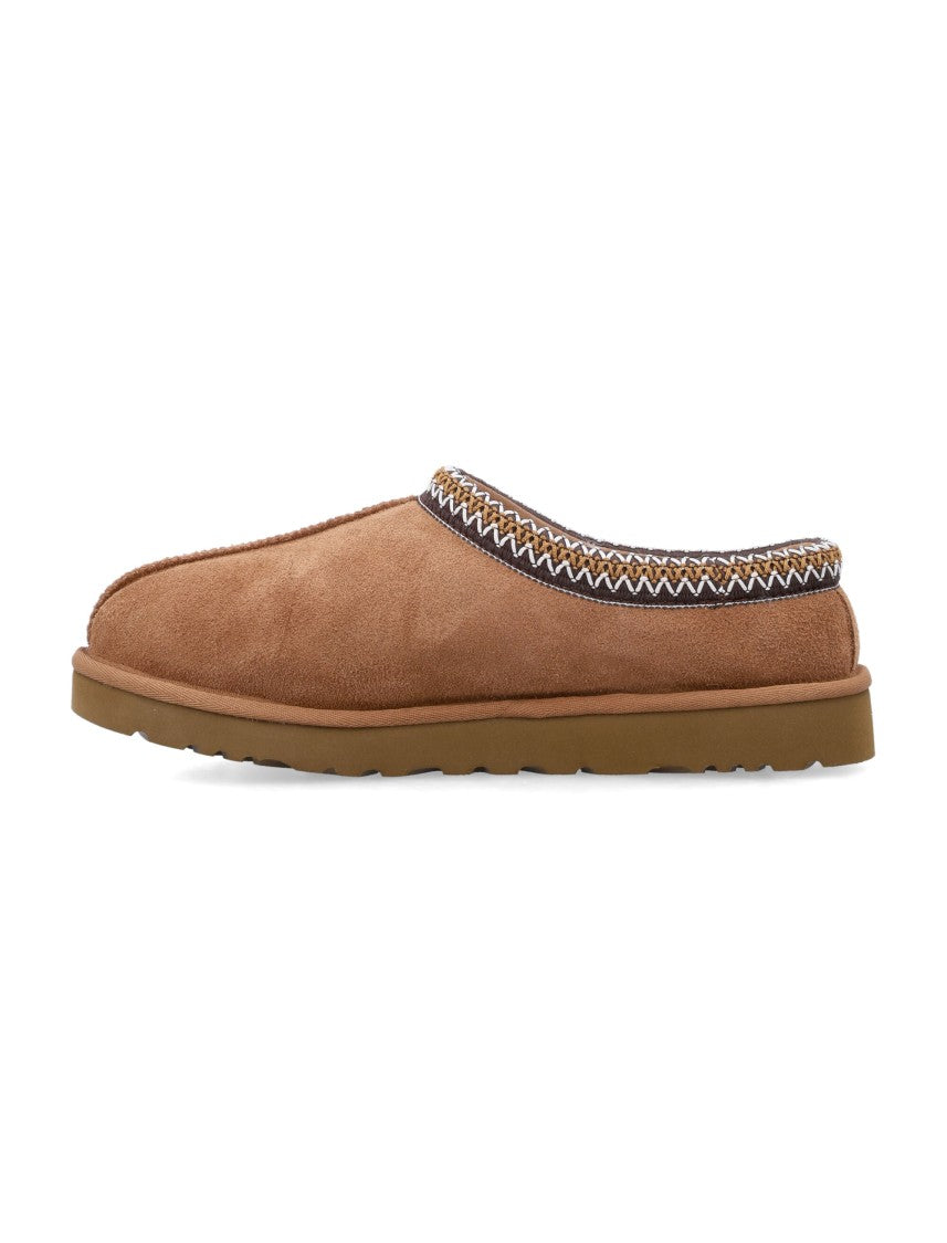 Ugg Tasman Slip On Suede Shearling Mules