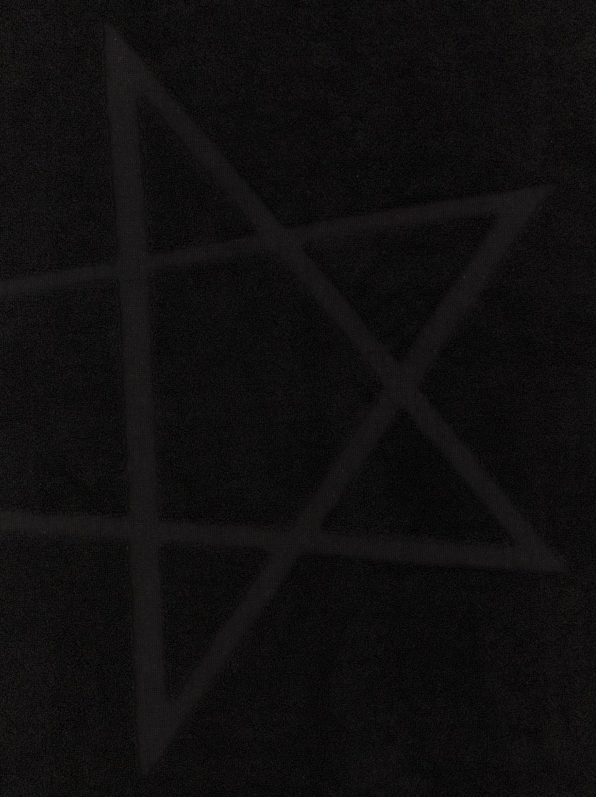 Rick Owens Pentagram' Beach Towel