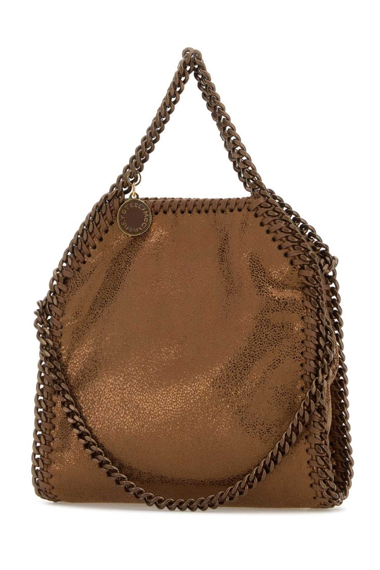 Stella Mccartney Bronze Shaggy Deer Mini Falabella Handbag