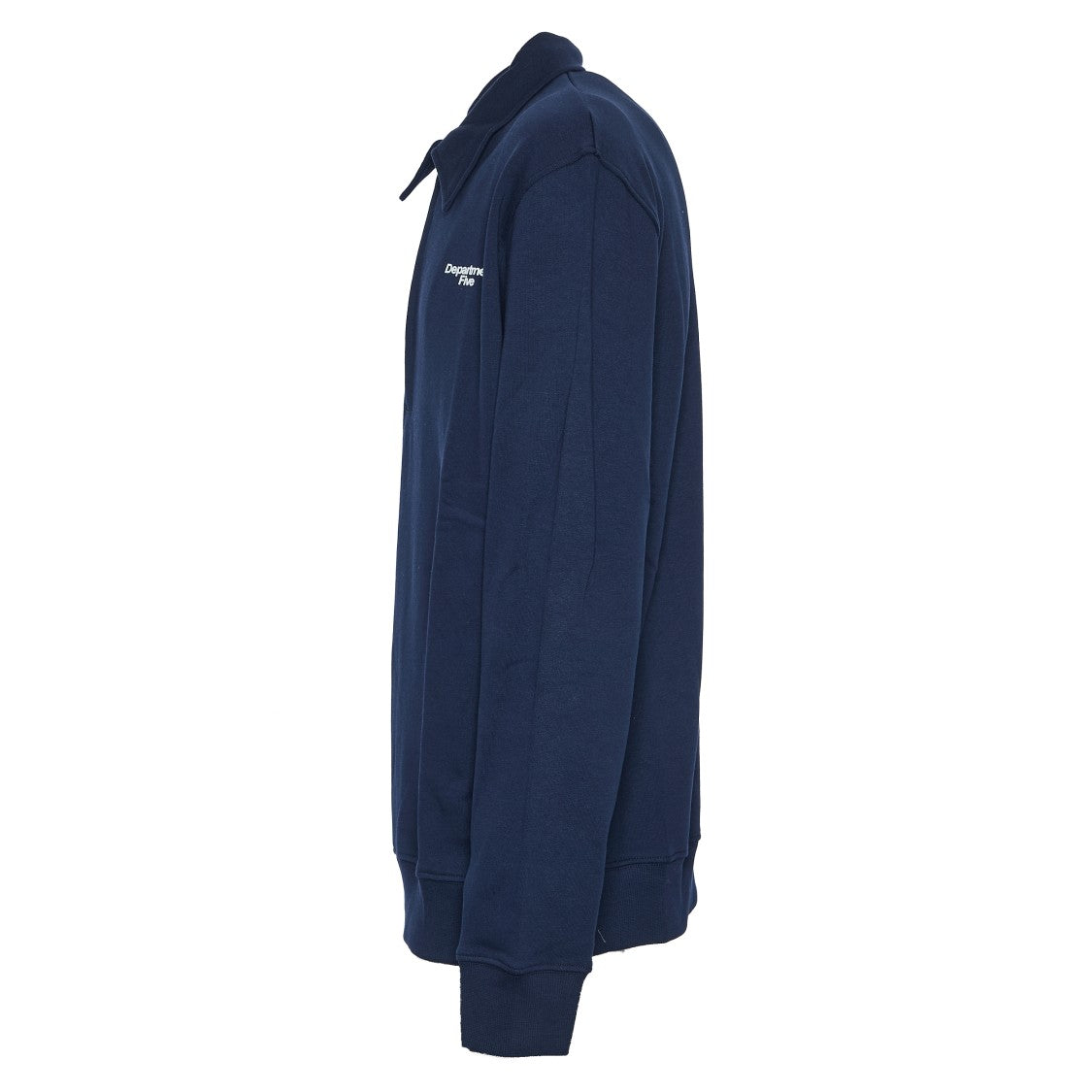 Department Five Polo Collar Pullover With Half-Zip Closure