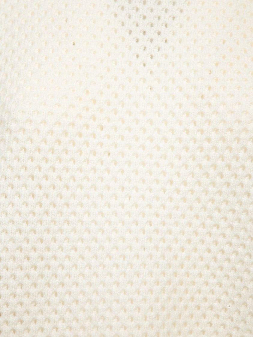 Fabiana Filippi Knit Sweater With Virgin Wool, Silk, And Cashmere Blend