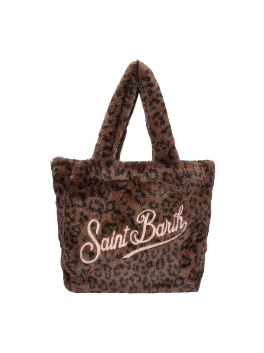 Mc2 Saint Barth Multicolor Colette Soft Fur Tote Bag
