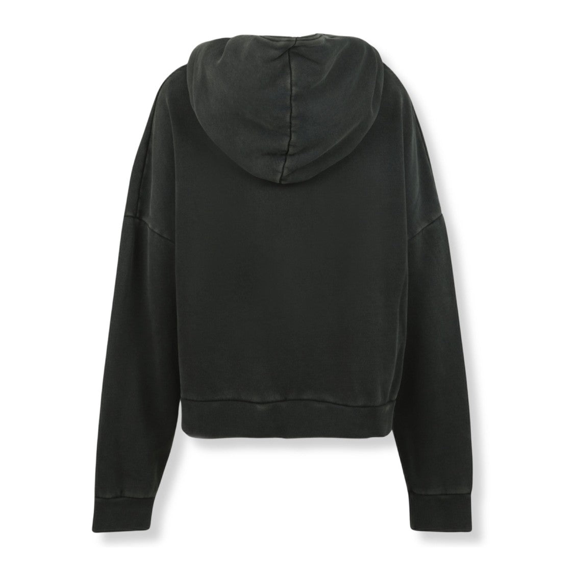 Entire Studios Full Zip Washed Black Sweatshirt