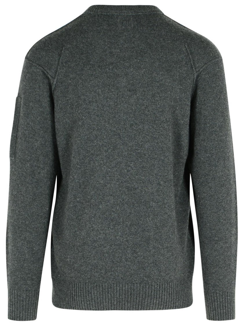 C.P. Company Graphite Wool Blend Sweater