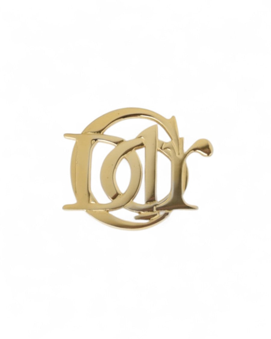 Dior Spill Logo Vintage Gold