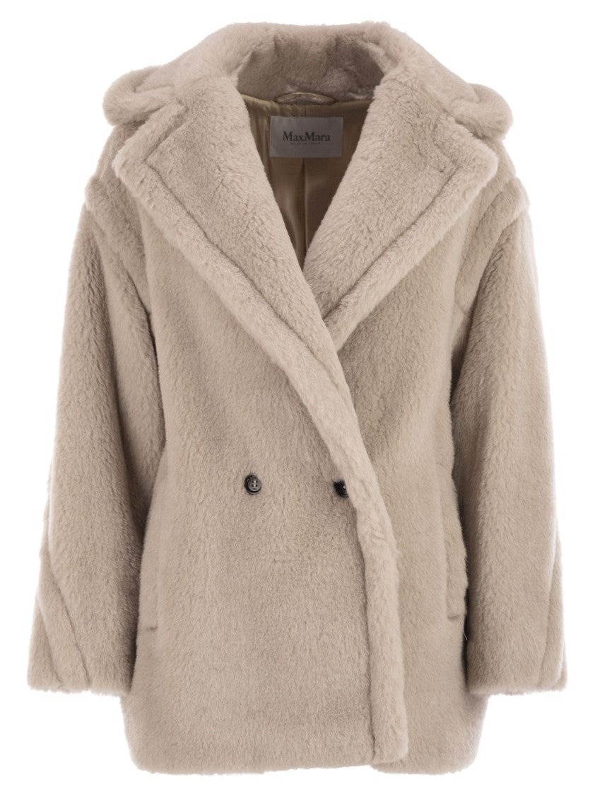 Max Mara Olga - Teddy Bear Icon Coat Short In Alpaca And Wool