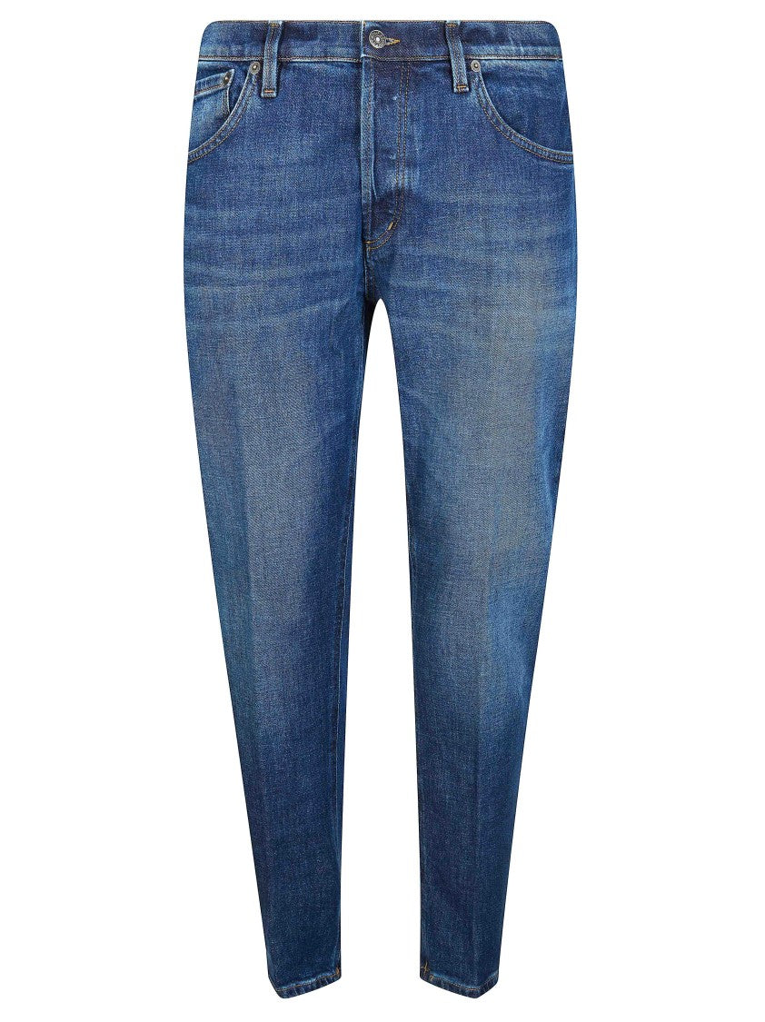 Dondup Brighton Sw Faded Whiskered Jeans