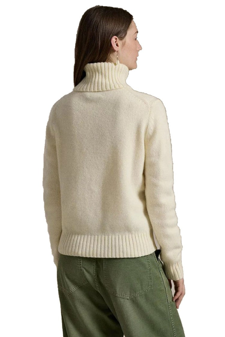 Polo Ralph Lauren Wool Knit High Ribbed Turtleneck