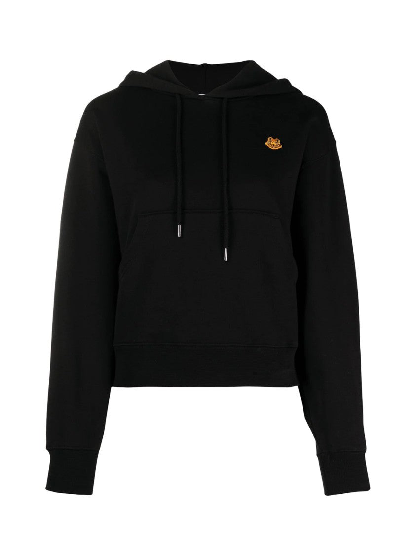 Kenzo Tiger Crest Logo Boxy Hoodie