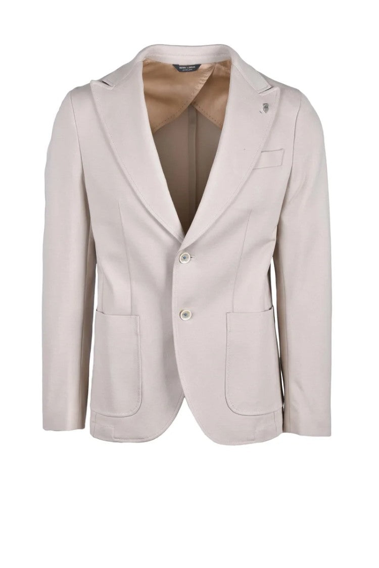 Berry & Brian Viscose/Polyamide Jacket - Beige
