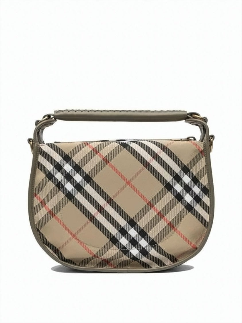 Burberry Check Pattern Shoulder Bag