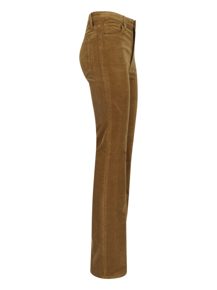 Frame Brown The Corduroy Reboot Corduroy Flared Pants