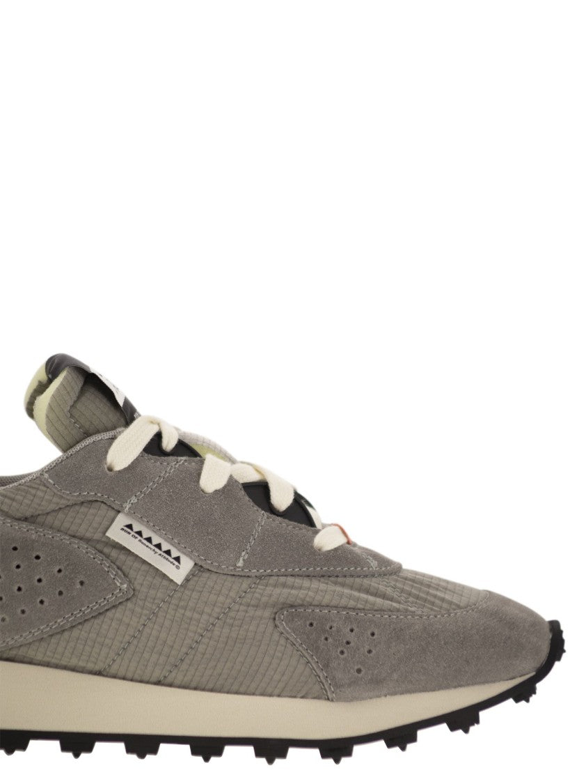 Run Of Oxygen M - Sneakers Suede, Canvas And Leather