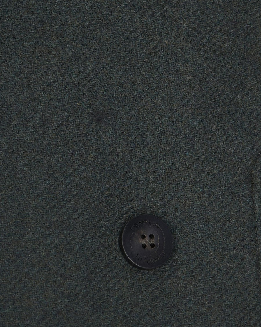 Camplin Double-Breasted Wool Blend Peacoat