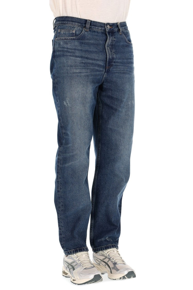 A.P.C. Martin Cotton Jeans With Micro Rips