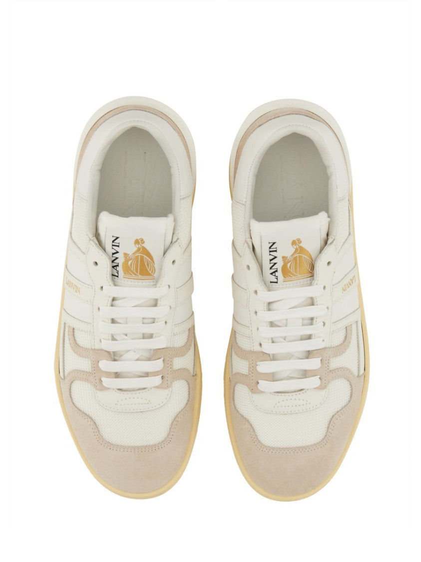 Lanvin Clay Sneakers With Textured Upper
