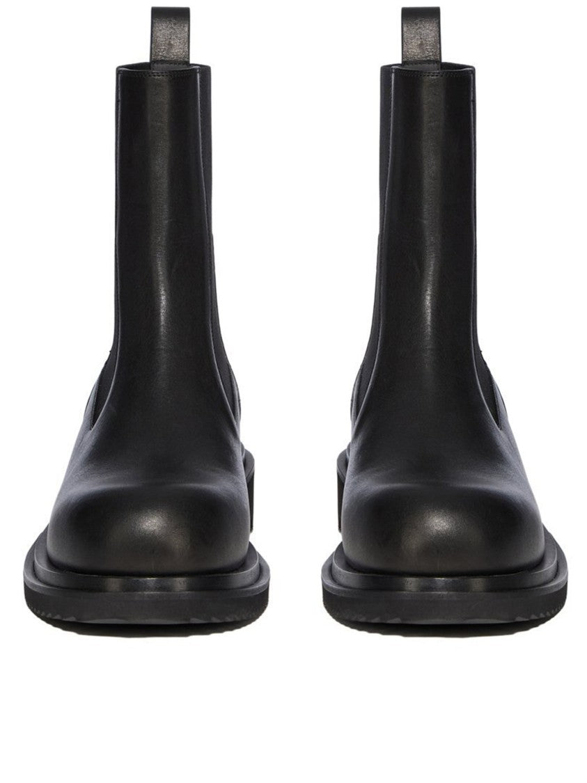 Rick Owens Matte Black Beatle Gabe Boots