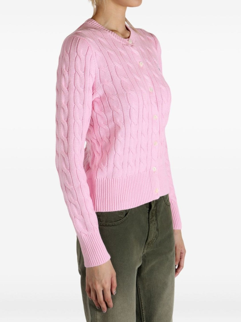 Polo Ralph Lauren Cable-Knit Button-Down Sweater