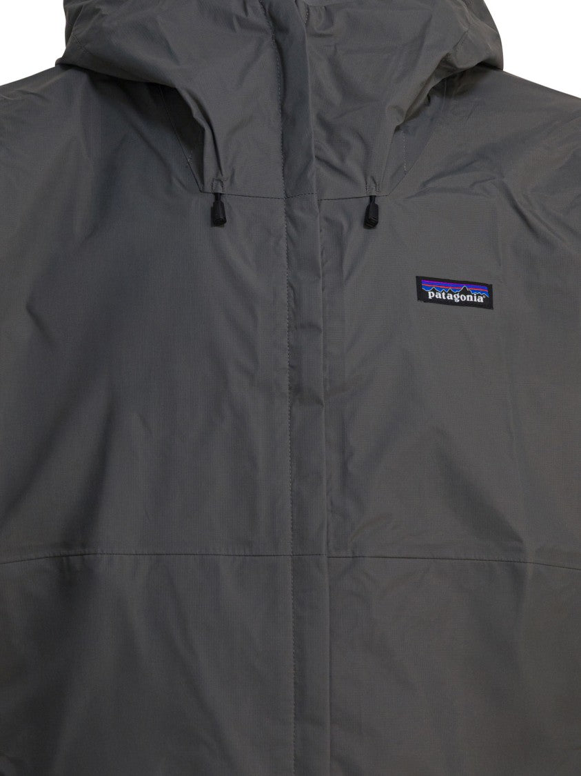 Patagonia Waterproof Matte-Finish Rain Jacket With Ergonomic Fit