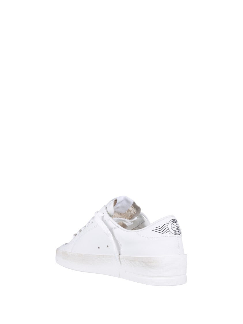 Golden Goose Stardan Leather Upper Sneakers