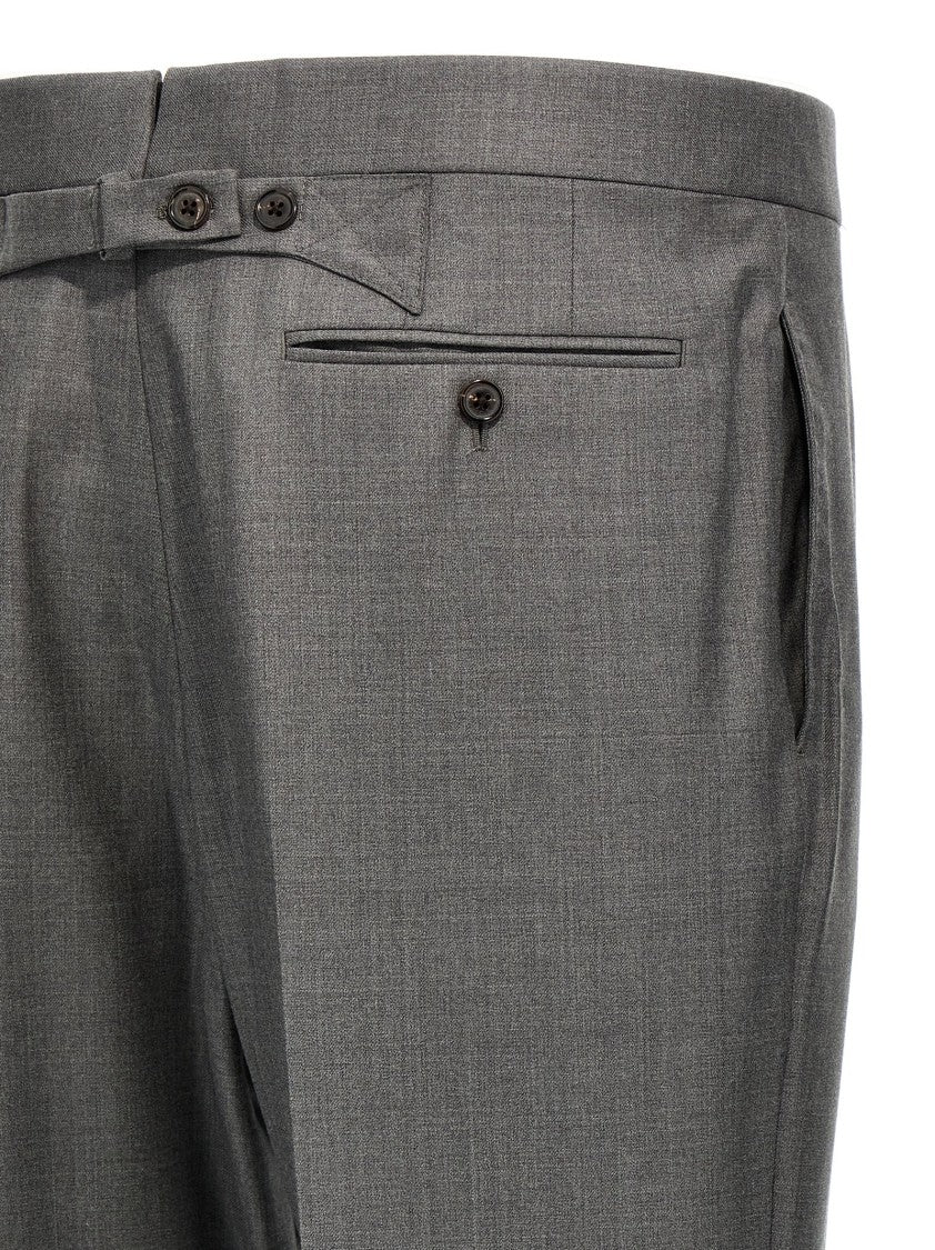 Thom Browne Tailored Wool Twill Pants