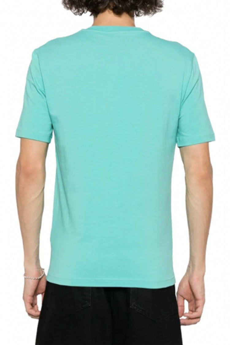 Moschino Multicolor Cotton T-Shirt Logo Design