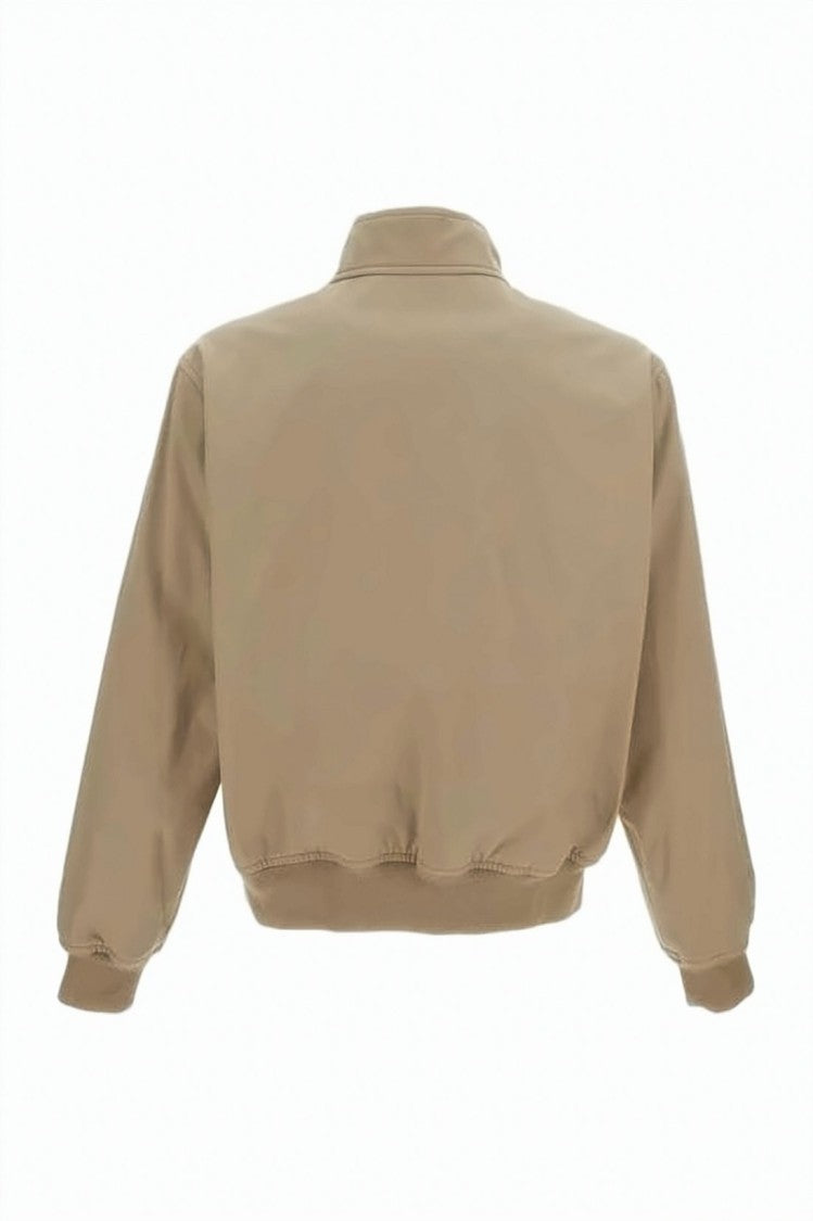 A.P.C. Cropped Cotton Jacket With High Stand Collar