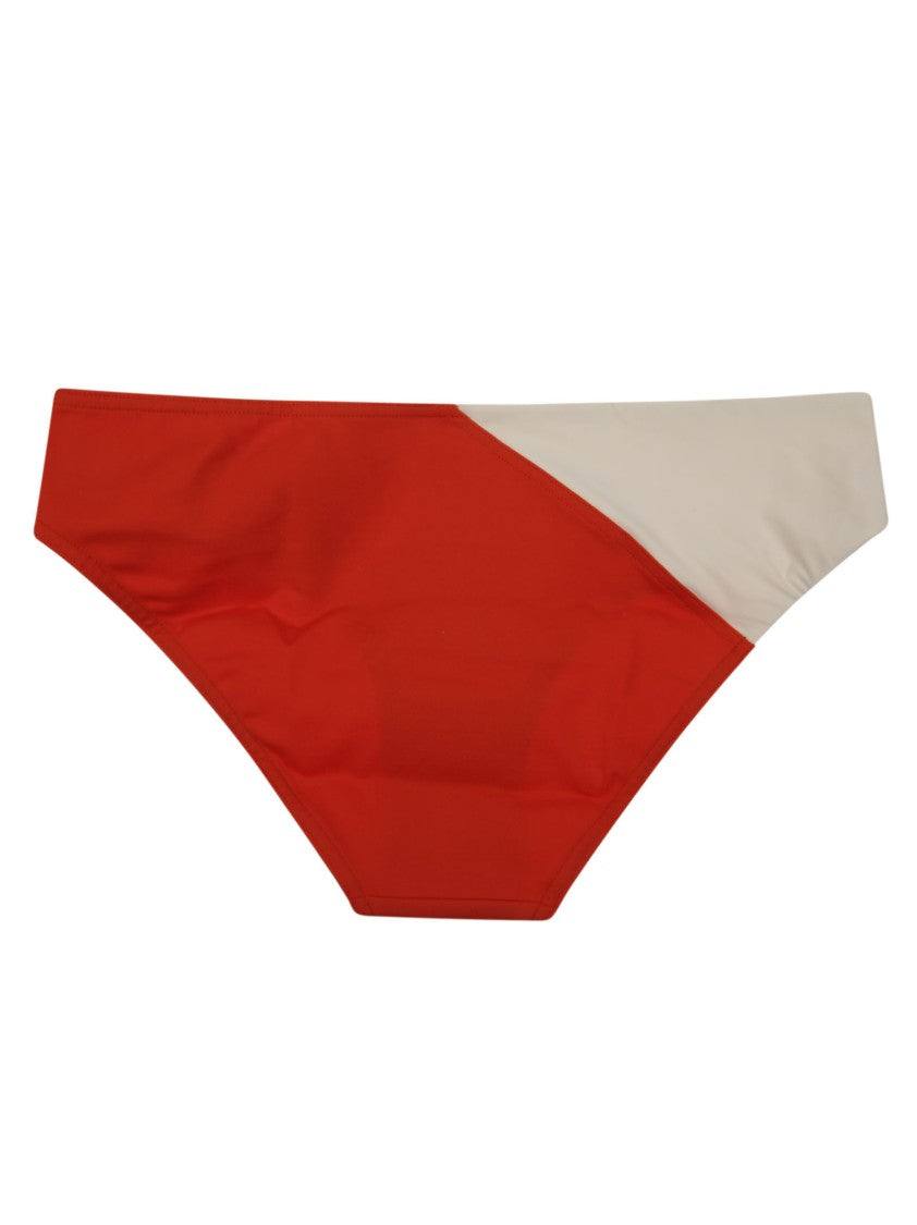 Eres Diagonal Color Block Smooth Bikini Bottom