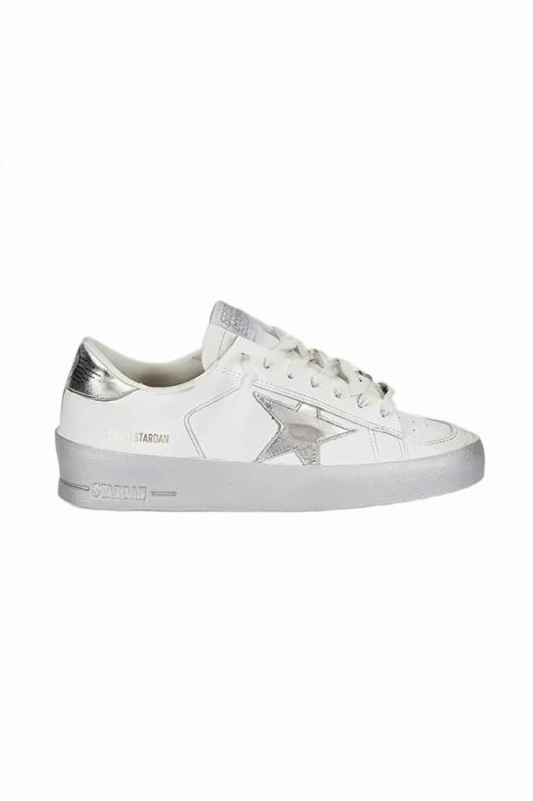 Golden Goose Low-Top Sneakers With Metallic Star Detail