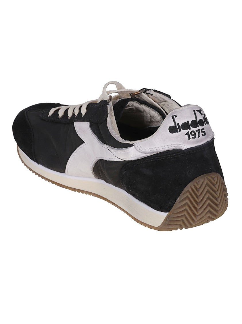 Diadora Black Equipe Vela Polyester Sneakers