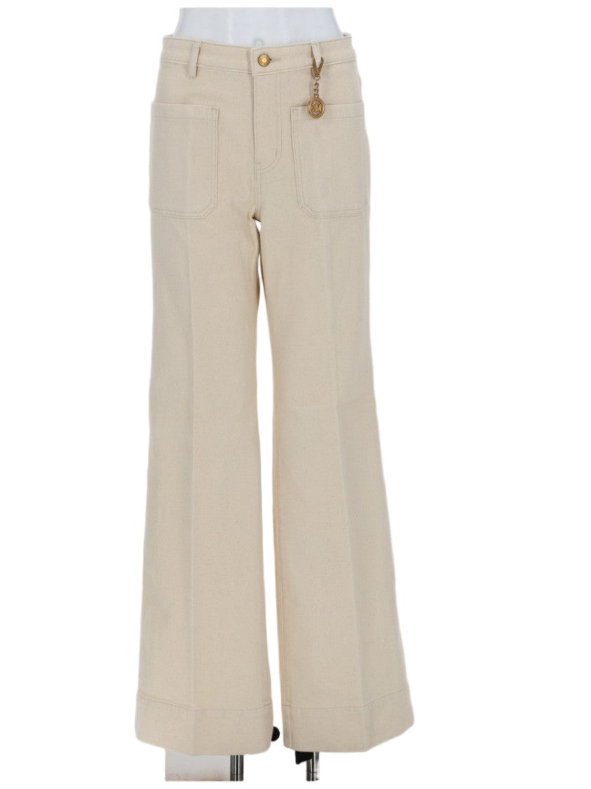 Michael Michael Kors Violette Wide-Leg High-Waist Jeans