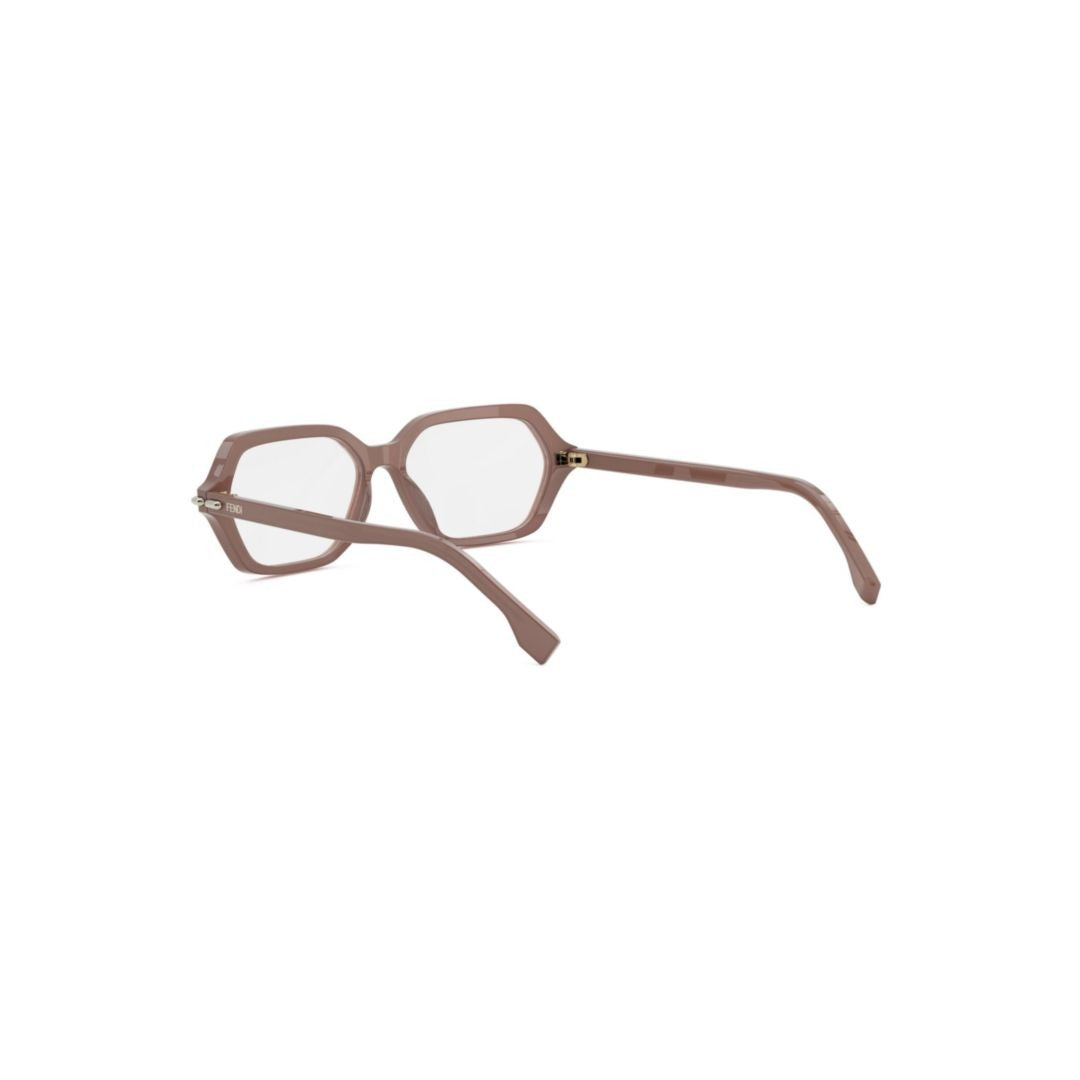 Fendi Soft Pink Fe50125i Geometric Sunglasses