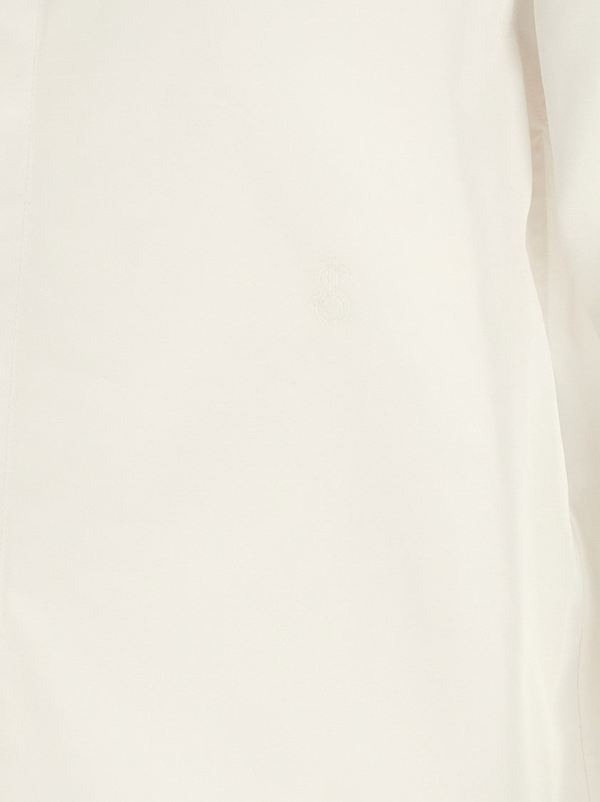 Jil Sander Logo Embroidery Shirt