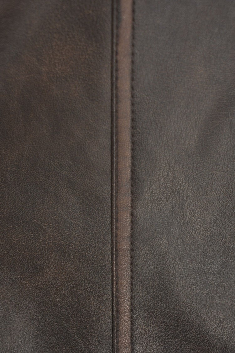 Liu Jo Faux Leather Mini Dress