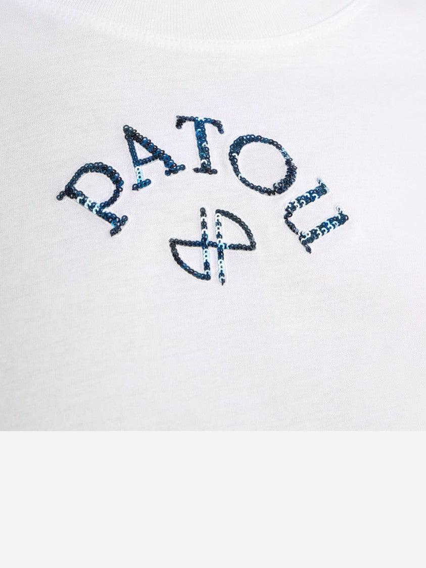 Patou Organic Cotton T-Shirt With Logo