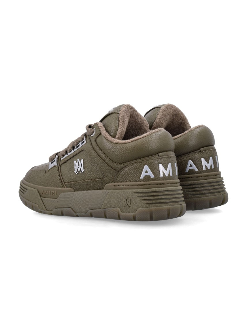Amiri Metallic Ma-1 Metallic Leather Low-Top Sneakers