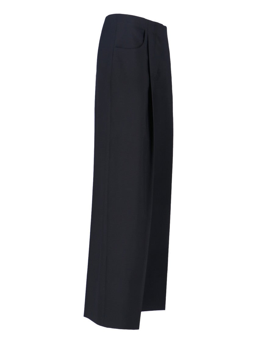 Fendi Wool And Mohair Pants – Black