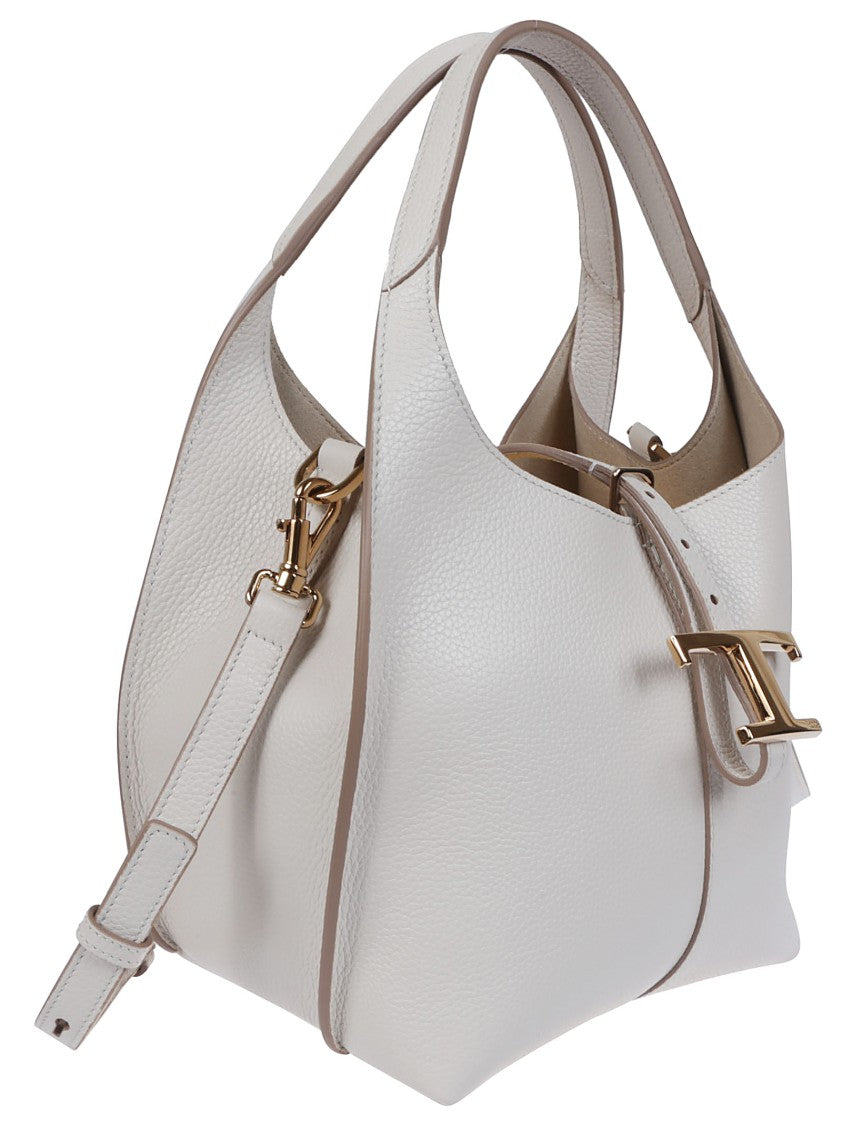 Tod's Mini Handbag With Structured Silhouette And Gold-Tone Hardware