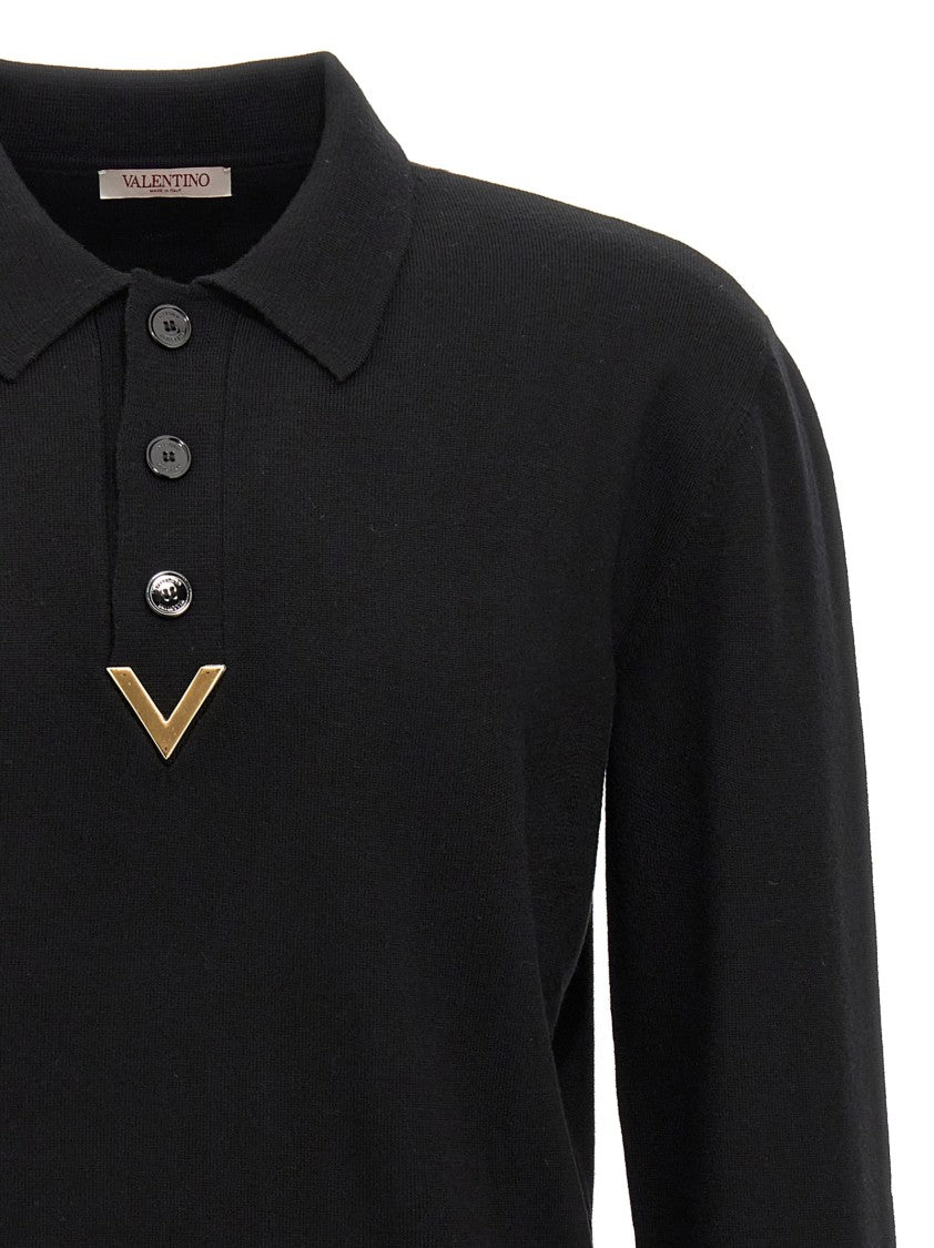 Valentino Garavani Polo 'V Detail'