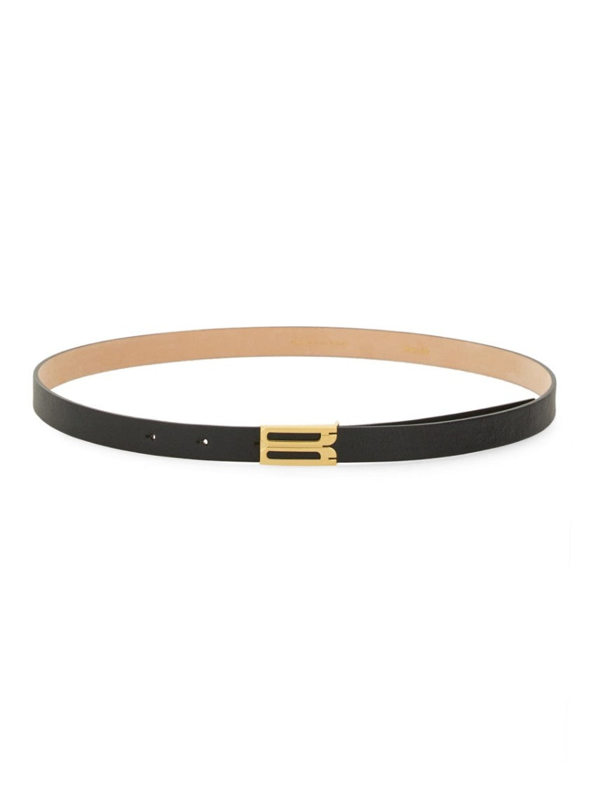 Victoria Beckham Micro Frame Narrow Minimalist Belt