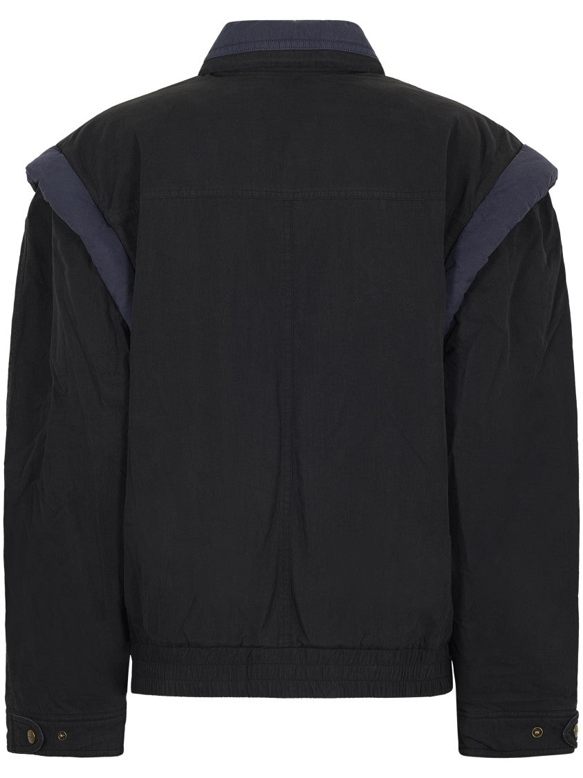 Isabel Marant Étoile Padded Shoulder Accentsrelaxed Fit Jacket