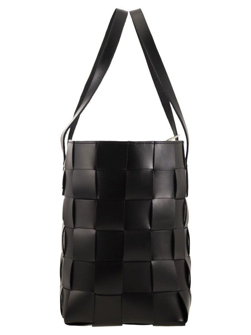 Dragon Japan Tote - Woven Leather Bag