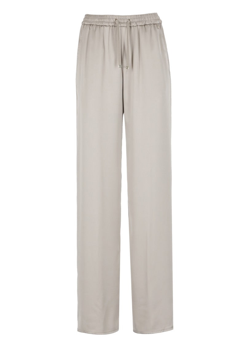 Herno Grey Relaxed Fit Grey Pants
