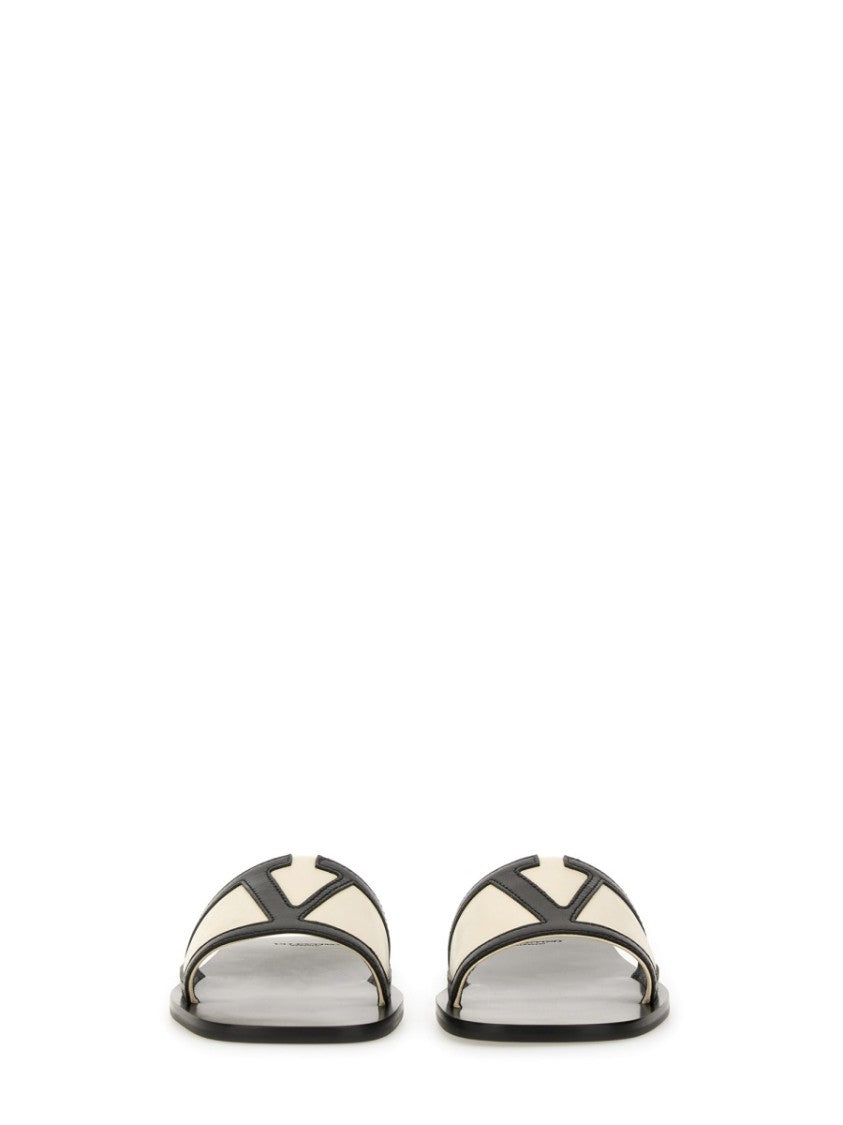 Valentino Garavani Viva Superstar Slide Sandal With Oversized 'V' Emblem