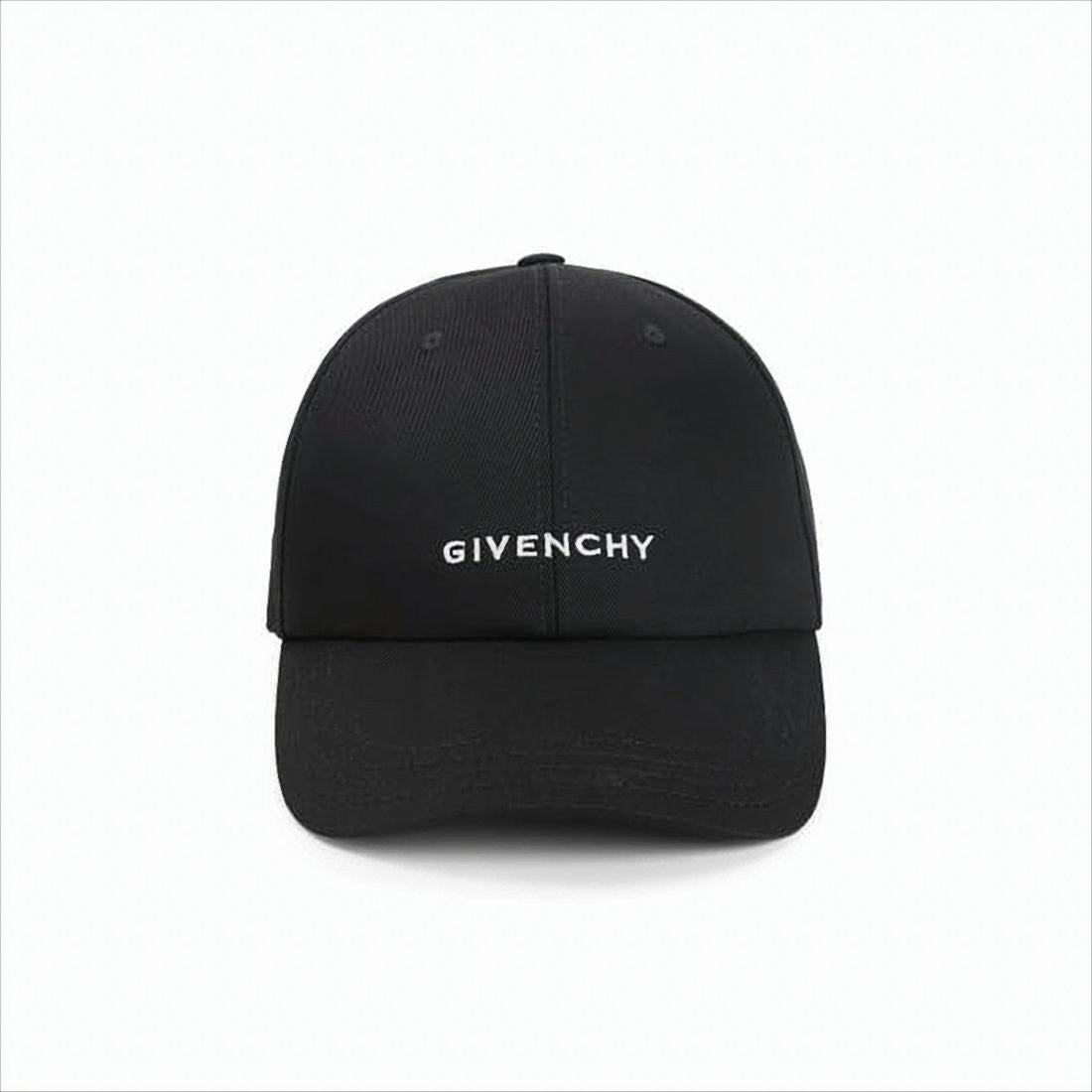 Givenchy Embroidered Logo Black Baseball Cap