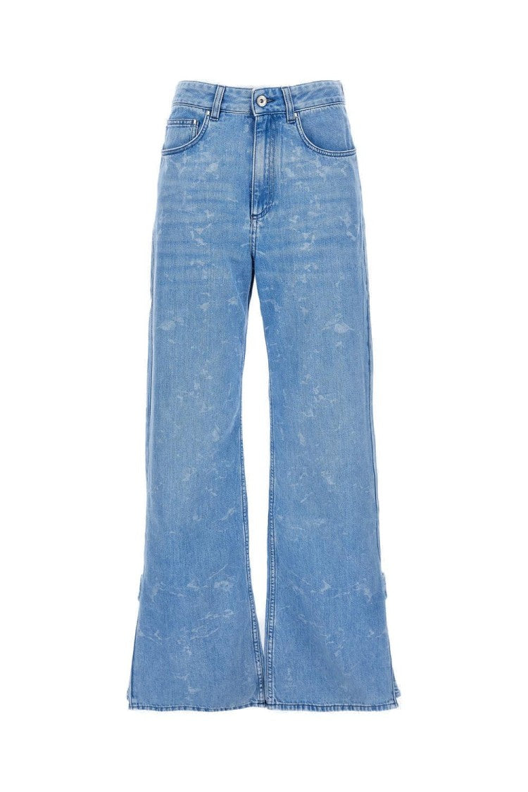 Rabanne Relaxed Fit Wide Leg Jeans