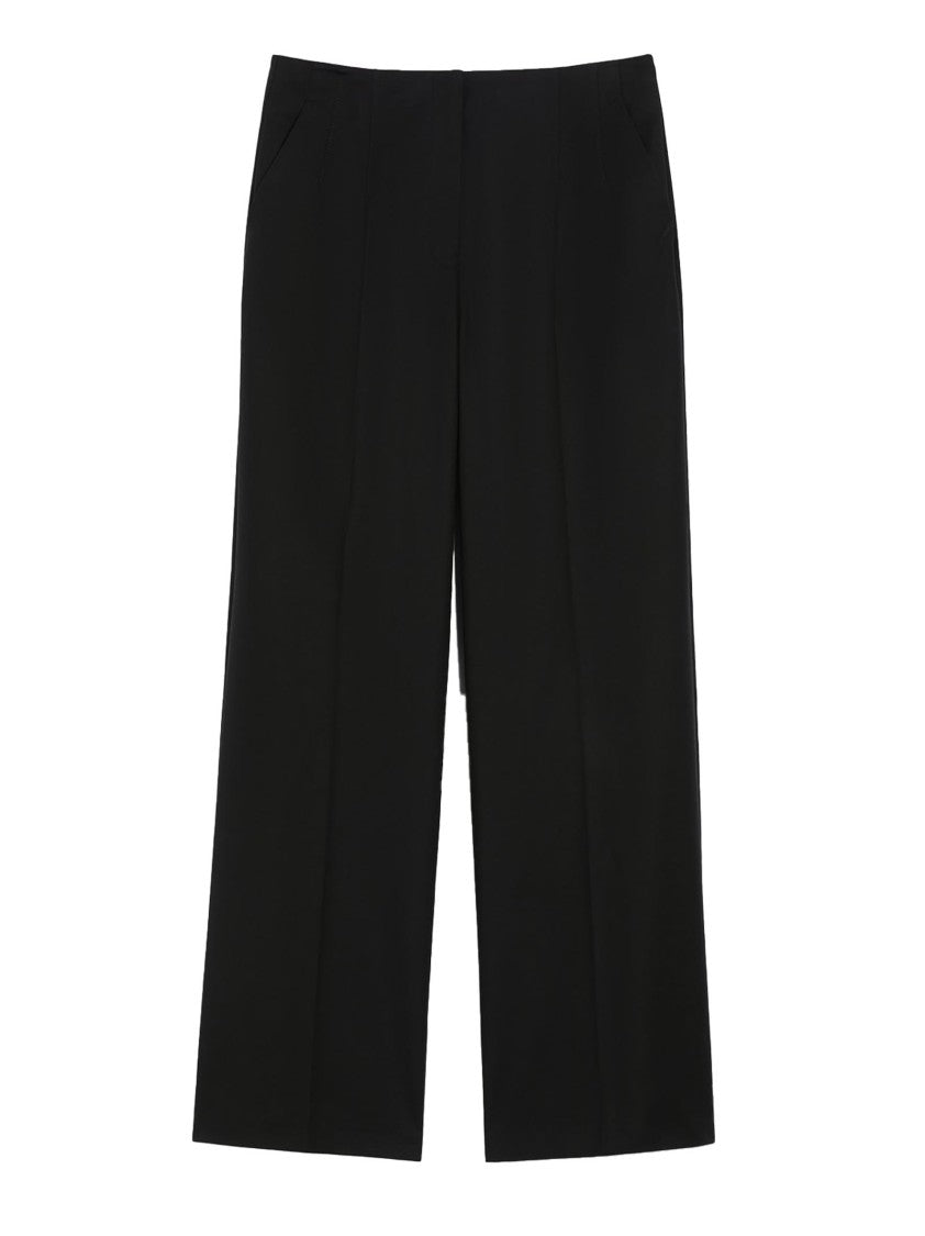 Pennyblack Wide-Leg Valanga Trousers In Soft Double Cotton