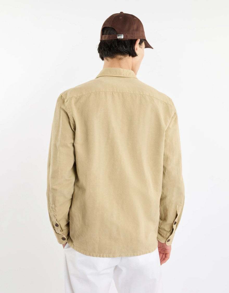 Fay Beige Button-Up Casual Jacket